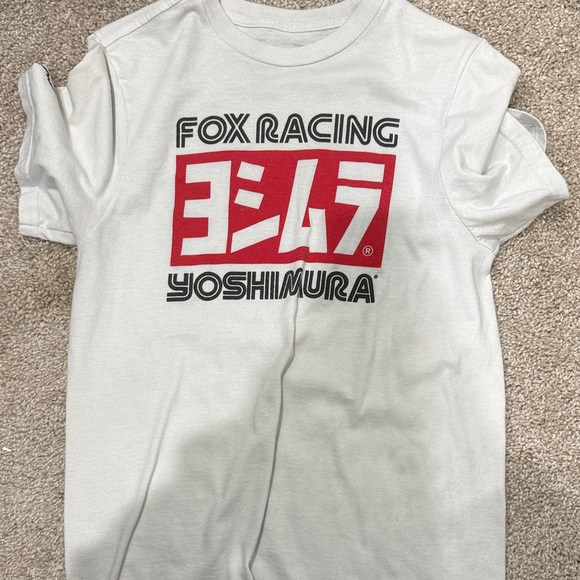 Fox Racing White T-Shirts - Picture 3 of 4